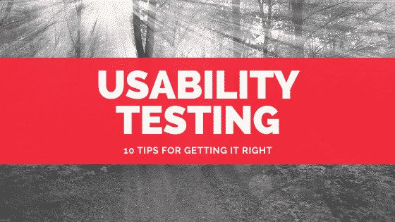 USABILITY TESTING TIPS