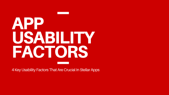 USABILITY FACTORS
