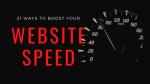 website speed