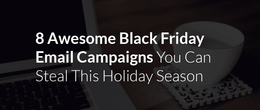 Shopify Black Friday email campaign