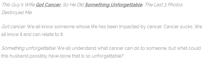 titles that make promises