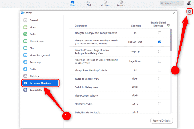 UX accessibility- keyboard navigation support