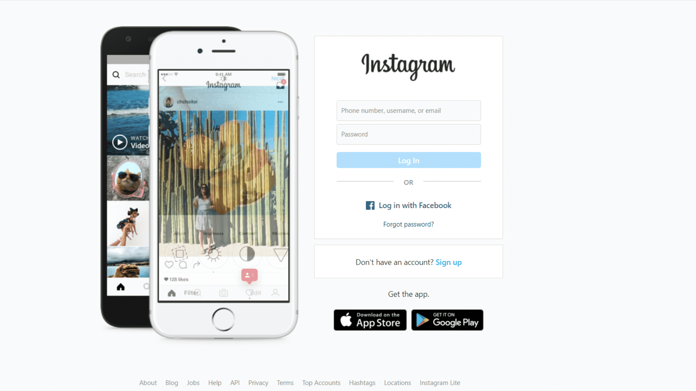 Instagram user onboarding