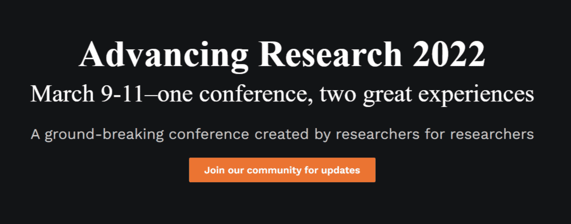 Advancing Research 2022