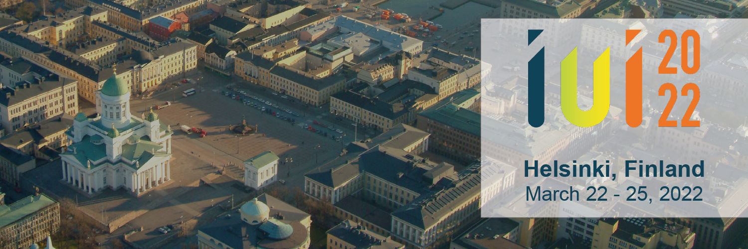 Annual Conference On Intelligent User Interface 2022