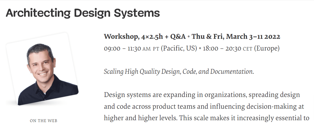Architecting-Design-Systems-Online-Workshops