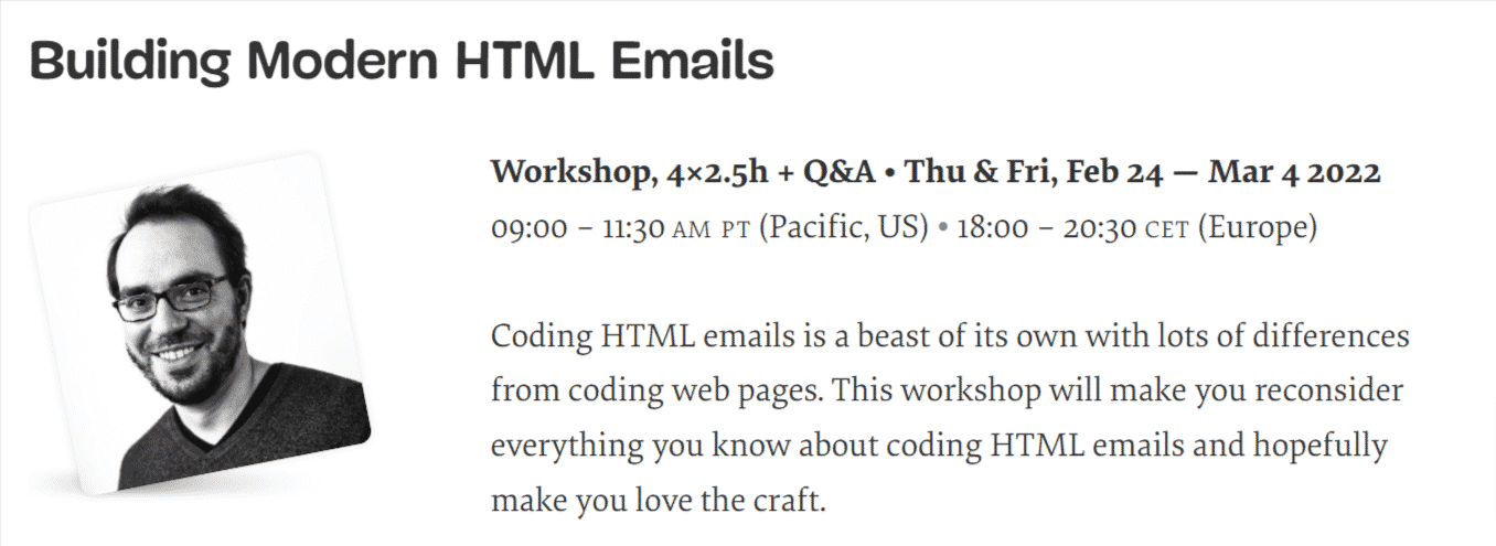 Building-Modern-HTML-Emails-Online-Workshops