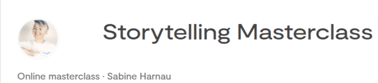 Storytelling Masterclass