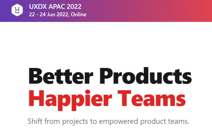 UXDX APAC 22