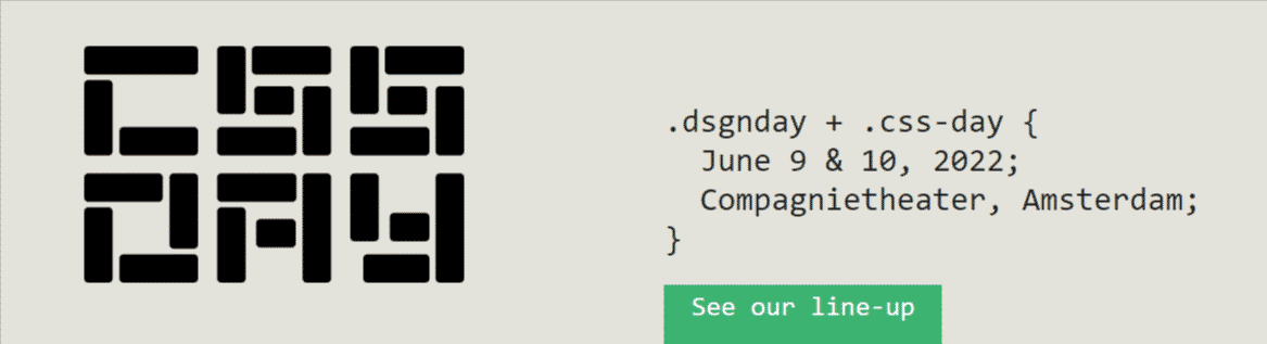 dsgnday + CSS Day 2022