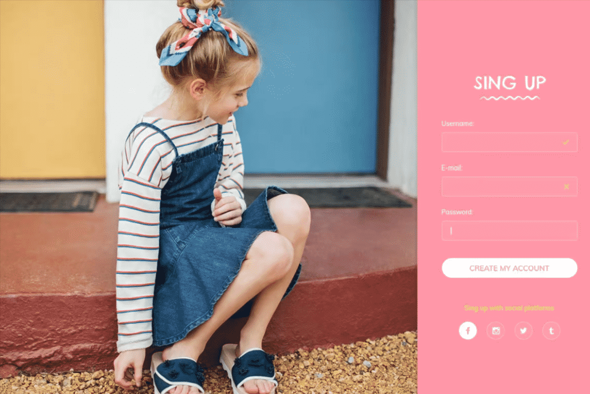 Ease of registration