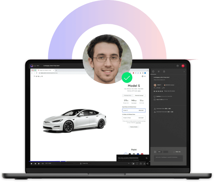 Rapid feedback by real people