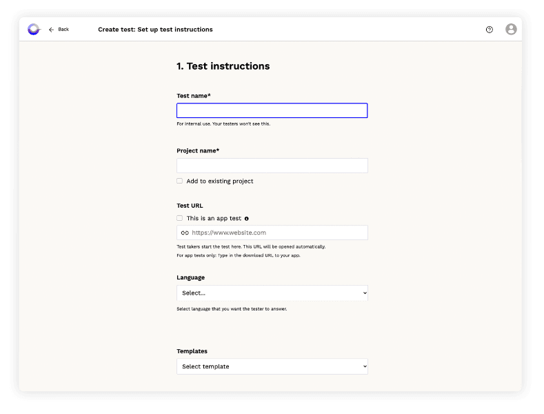 Setup and Targeting within Minutes