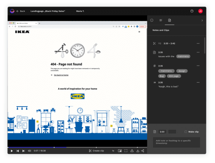 Identify Usability Issues
