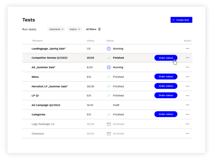 Automate Recurring Tests